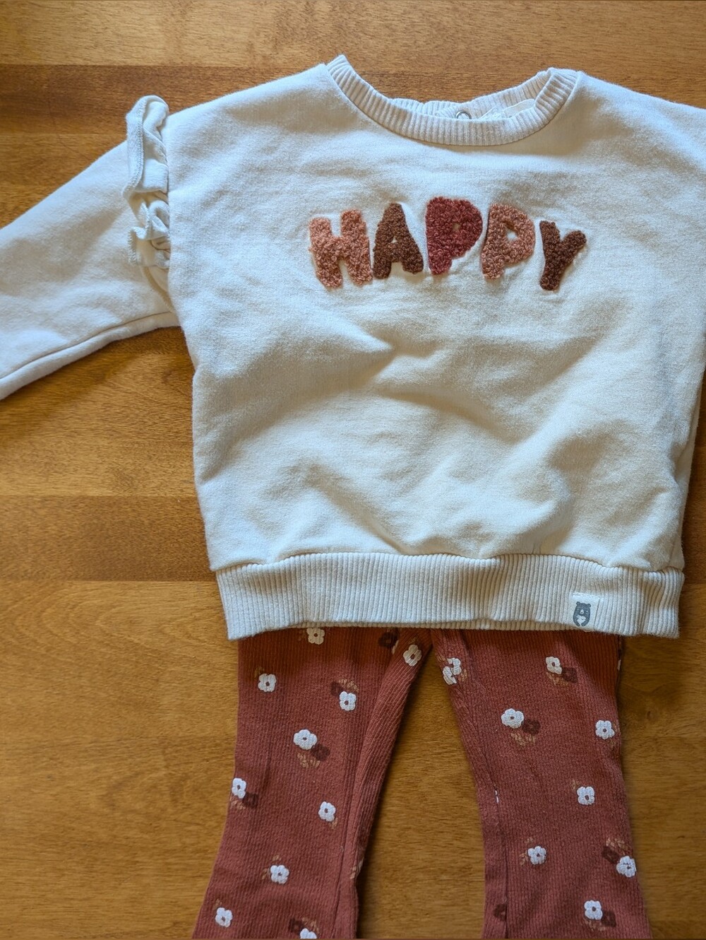 Organic Cotton Baby Outfit 12 M